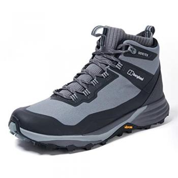 Berghaus Women's VC22 Mid GTX Hiking Boots - Grey/Black, Size 7 UK, Waterproof, Breathable, Gore-Tex, Vibram Sole