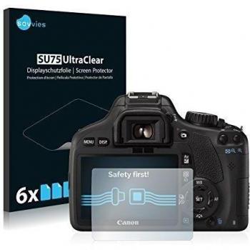 savvies Protector Pantalla Compatible con Canon EOS 550D