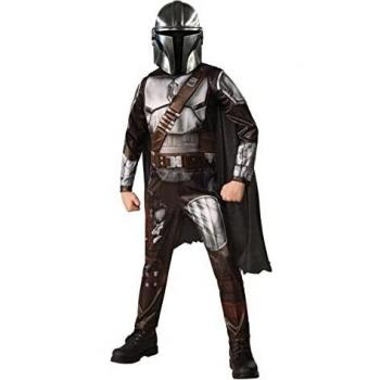 Rubies-Rubie'S Official Disney Star Wars The Mandalorian Disfraz niños, Color como se Muestra, S-