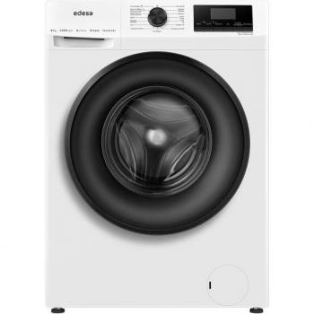 Lavadora Edesa EWF-8402 WH 8 kg 1400 rpm Clase A Carga Frontal Blanca