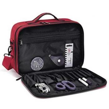 Prym Costurero Deluxe S, Poliamida, Rojo, 34 x 24 x 11,5 cm