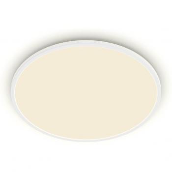 Panel LED Redondo Philips Superslim IP44 15W 4000K Ø 24,5cm blanco