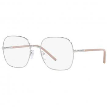 Prada PR 56WV (1BC1O1) Eyewear - Women's Square Silver Sunglasses