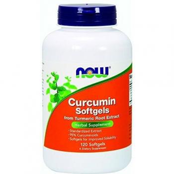 NOW Foods Turmeric Curcumin 120 Softgels - Immune Support Formula