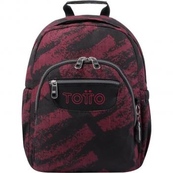 Mochila Totto Gommas Escolar - Tiza Roja