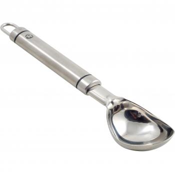 Metaltex, 2.4 x 4.2 x 20.1 cm RACIONADOR Fijo para Helado INOX 'Victoria', Plateado, Multicolor