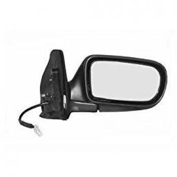 Espejo retrovisor VAN WEZEL 2720806 - Espejo lateral de automóvil, diseño específico para vehículos, incluye soporte de montaje, acabado en negro, cristal convexo para mayor visibilidad, fácil instalación