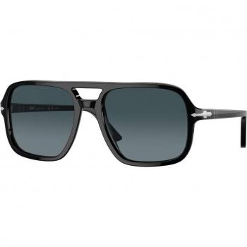 Persol PO3328S Polarized Men's Sunglasses Black Size 58