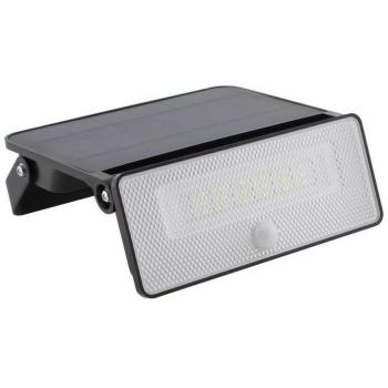 Foco LED Solar TAZ 1600lm con Sensor PIR y Batería Reemplazable - Blanco Neutro