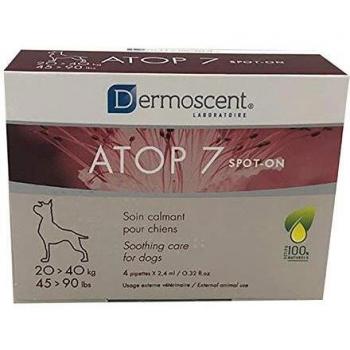 DERMOSCENT ATOP7 SPOTON PERRO 20-40KG 4PIPETAS