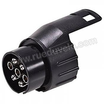 Elite 1027057 Dolomiti Adaptador para Enchufe de Remolque 13 a 7 Pines