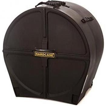 Funda rígida para bombo de 24 con ruedas Hardcase HN24B