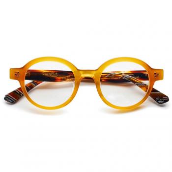 Etnia Barcelona Pla YWHV Men's Eyeglasses Yellow Size 47 - Frame Only with Blue Light Block Available