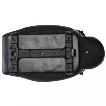 Vaude Bike Alforja Silkroad L Negro - Alforja para bicicleta, color negro, capacidad de carga alta, material resistente al agua, sistema de fijación fácil y rápido, compatible con portabultos estándar