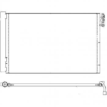 Hella  8FC 351 302-611 condensador