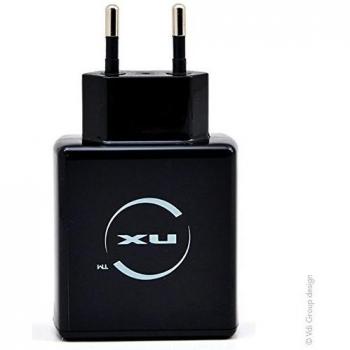 NX - Cargador 220V para smartphone y tablet con 2 puertos USB