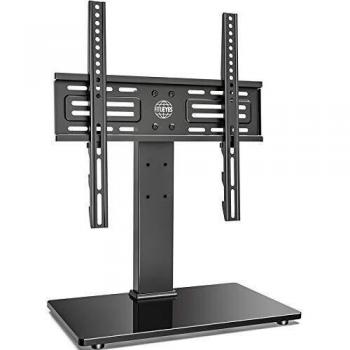 FITUEYES Soporte TV Pie de 26 a 55 Pulgadas Altura Ajustable MAX VESA 400 x 400 mm
