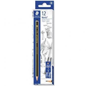 LÃPIZ GRAFITO B NORIS - CAJA 12 UDS - 120-1 - STAEDTLER