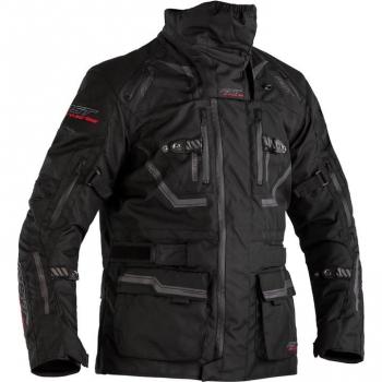 RST Chaqueta de Moto Paragon 6 Airbag Negra - Chaqueta textil de motocicleta, color negro, incluye sistema de airbag, talla M