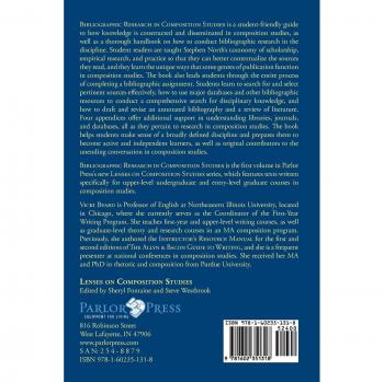 Bibliographic Research in Composition Studies: A Comprehensive Guide by Vicki Byard