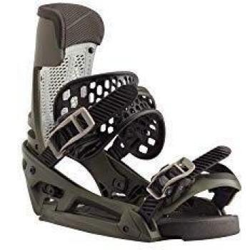Burton Malavita EST Dark Gray 2020 Fijaciones de Snowboard - Talla: L