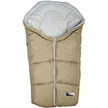 Altabebe AL2009P-08 Alpin - Saco de dormir para portabebés, color beige y blanco
