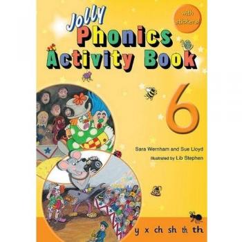 Libro de Actividades Jolly Phonics 6: Letras Precursivas (Edición en Inglés Británico)