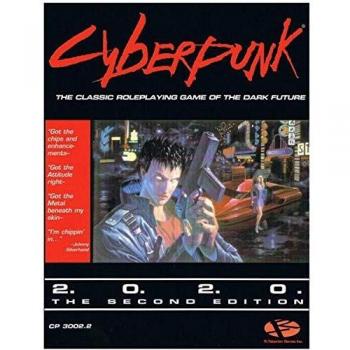 Cyberpunk 2020 RPG Core Rulebook - Juego de rol de mesa, edición en inglés, incluye reglas completas para la creación de personajes, sistemas de combate, habilidades y equipos en un mundo futurista distópico