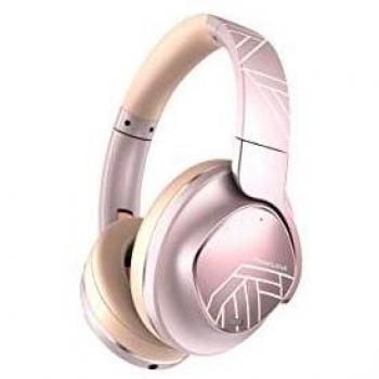 PowerLocus Auriculares con Active Cancelación de Ruido, Auriculares Bluetooth con Diadema, 70h de música, Auriculares Inalámbricos, Cascos Plegable, con Alta Fidelidad y Graves Profundos, Micrófono