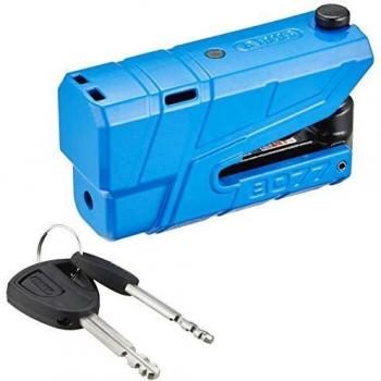 ABUS Granit Detecto X-Plus 8077 Blue Motorcycle Disc Lock with Alarm