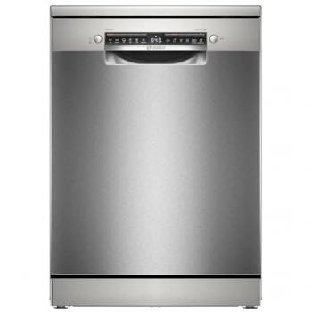 Lavavajillas Bosch Serie 4 de Libre Instalación, 60 cm, 13 Servicios, Función Extra Secado, Home Connect, Motor Eco Silence, Acero Antihuellas
