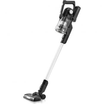 Aspirador Escoba Trotec VC 155 E 150W Sin Cable 2 en 1 Negro con Cable de Carga