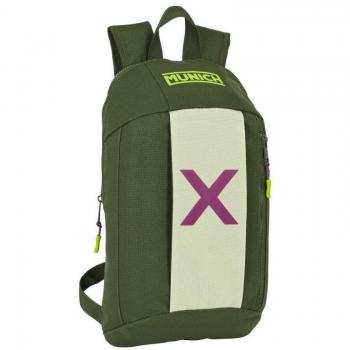 Mini mochila cremallera vertical Munich Bright Khaki