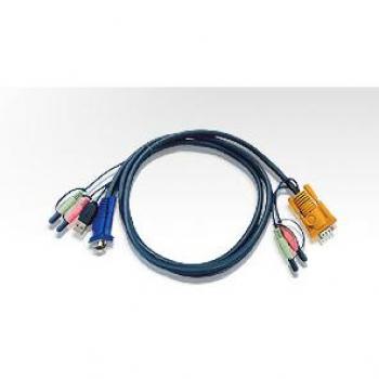 ATEN 15 ft. USB KVM Cable with Audio