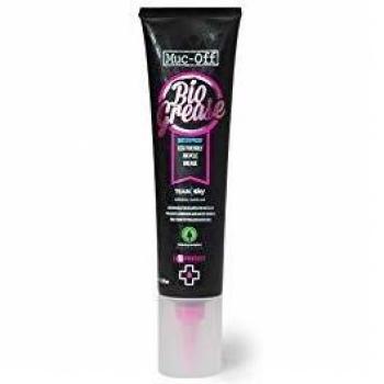 Muc-Off Bio Grease, 150 Grams - Water-Resistant, Biodegradable Bicycle Grease For Bike Assembly - Reduces Friction Of Moving Parts