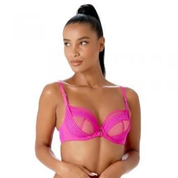 Gossard Women's Envy Non-Padded Plunge Bra - Pink Glo, Size 32C