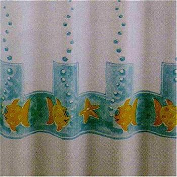 Cortina de Ducha 3 Lados para Bañera 240 x 200 cm Mod. Splash - Vinilo PVC Reforzado