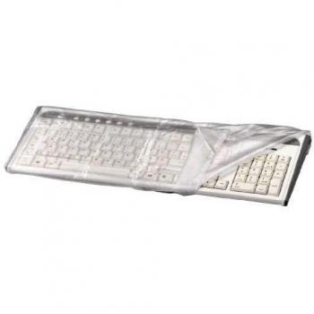Hama - Keyboard Dust Cover, Transparente, 483 x 216 x 51 mm