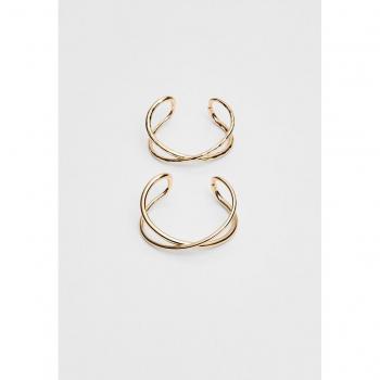 Gold Bangle Set of 2 - One Size