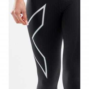 2XU WA4175b Pantalón Compresivo, Mujer, Plateado, S