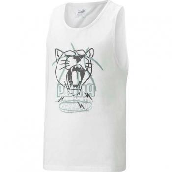 Camiseta Puma Basketball Tank Niño Blanco