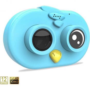 Cámara de fotos y videos para niños diseño pajarito