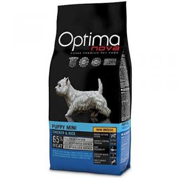 Optima nova - Pienso para Perros Cachorros Mini ã“ptima Nova Pollo y arroz 2 kg