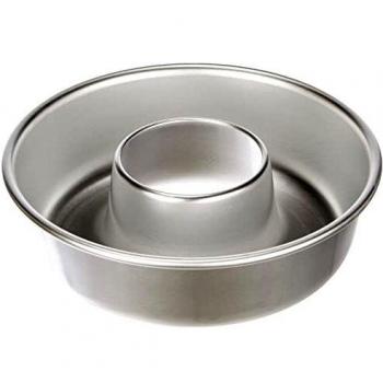 Molde para Pastel de Círculo con Tubo AGNELLI - Aluminio - Diámetro 20 cm - Altura 6 cm