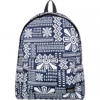 Mochila de mujer Roxy Sugar Baby blanca y azul