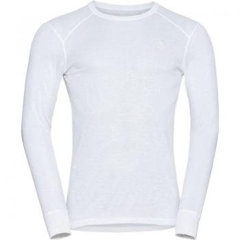 Camiseta Interior Técnica de Manga Larga Cuello Redondo Active Warm Eco para Hombre 4XL Blanca