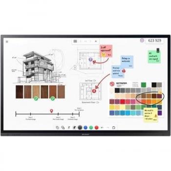Sharp PN-LA752 Pantalla Táctil 75 LCD 4K Ultra HD 500 cd/m² para Señalización Digital 24/7