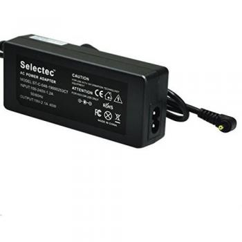 SELECTEC Adaptador de Corriente ASUS 40W como Reemplazo Adaptador para Asus Eee PC R101 R105 R105D R101d R101x 1001PG 1001HAG 1001PQD 1001PQ 1001PXD 1001PX 1001HA 1001P 1001HT 1005HA 1005PR 1005PXD 1005PX 1005 1005HE 1005PEG 1005HA-V 1005HR 1005H 1005PG 1