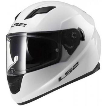 LS2 103201002XS FF320 Casco Stream Solid, Color Blanco, Tamaño XS