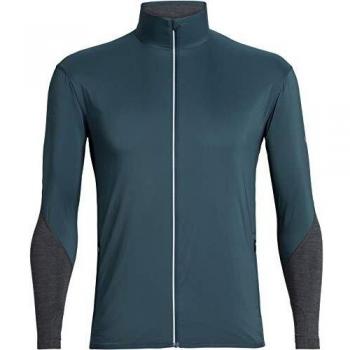 Icebreaker Tech Trainer Hybrid Jacket Nightfall/Jet HTHR XL
